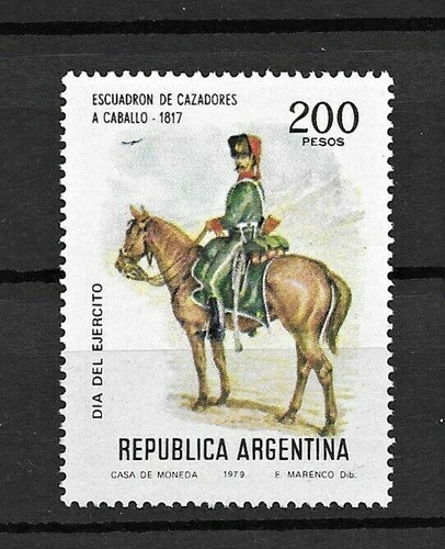 1979 Dia Del Ejercito- Cazadores - Argentina (sellos) Mint 0