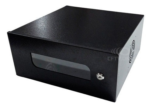 Rack Caixa Metálica Organizadora 15 Para Dvr Intelbras Rede 1