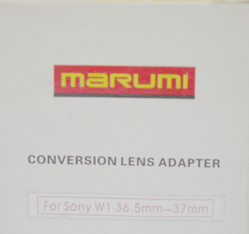 Conversor Adaptador P/sony W1 De 36.5mm A 37mm 1