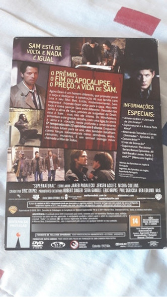 Box Dvd Supernatural Original Temporada 6 1