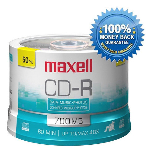 Música Cd-r Discos Multimedia Para Audio Video Datos Registr 1