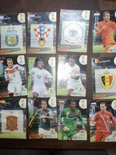 12 Figuritas - Adrenalyn Xl - Trading Card - Mundial 2014 0