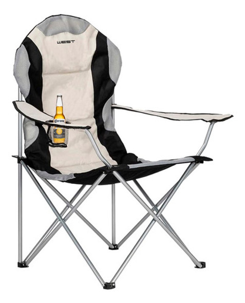 Silla Sillón Plegable Camping Playa Plegable Acolchado Bolso 0