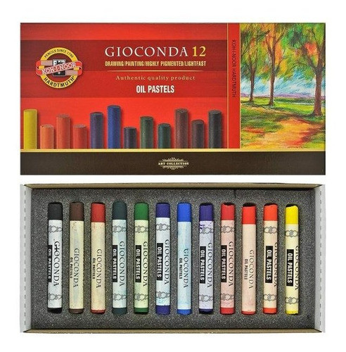 Pastel Koh I Noor Oleo Gioconda X12 Circular 8532 1