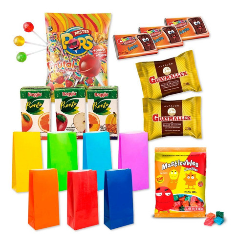0500 - Combo Golosinas Cumpleaños - Lollipop - 40 Chicos 0