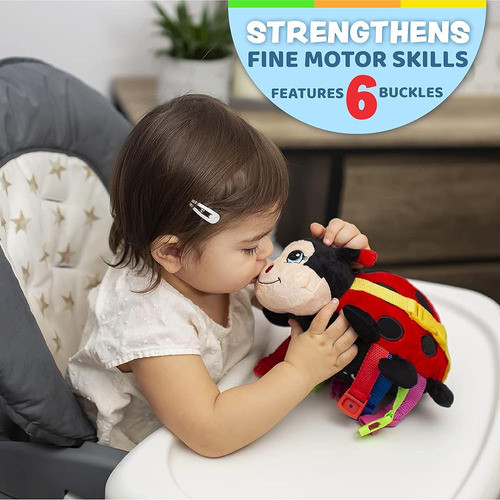 Juguetes De Hebilla - Becky Ladybug Animal De Peluche - Acti 1