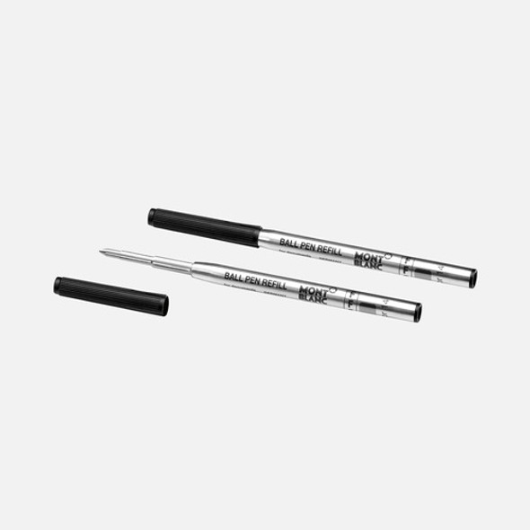 Original Refil Carga Montblanc Esferográfica  Preta F Cx./2 1