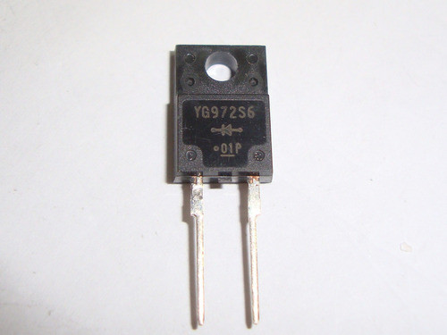 Lote Com 2 Peças Diodo Super Lld Ii - Yg972s6 - (10a-600v) 1