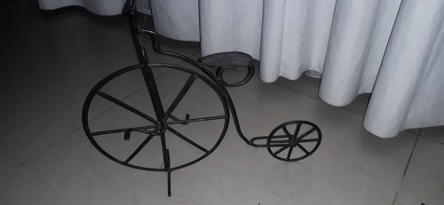 Adorno De Hierro Bicicleta Antigua 0