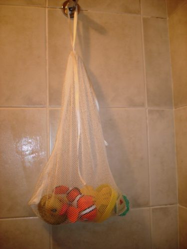 Bolsa Para Juguetes De Baño O Chichies De La Playa Sin Arena 1