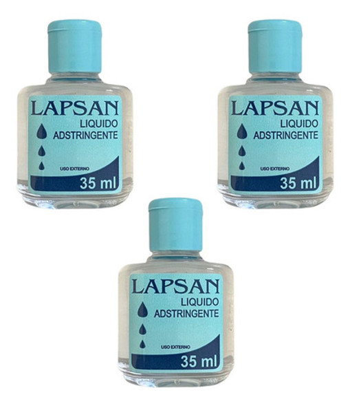 Kit 3 Un Lapsan Líquido Adstringente Estanca Sangue Manicure 0