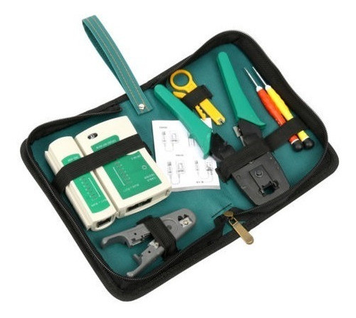 Nueva Red Ethernet Lan Herramienta Kit Cat5e Cat6 Rj45 Cable 1