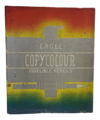 36 Lapiz Copiativo Eagle Indeleble Tatuaje Marron Vintage 0