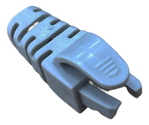 50 Pçs Capa Snap In De Borracha Plug Rj45 Utp Cinza 0