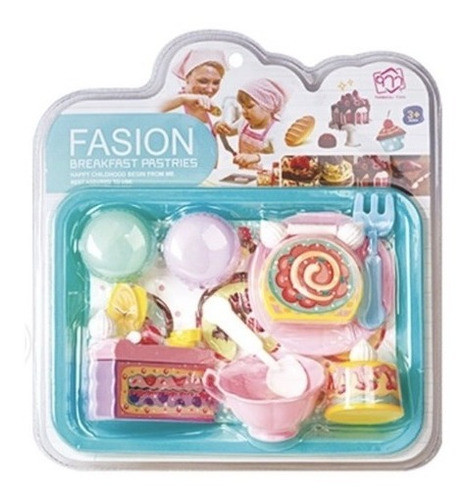 Gm Set De Torta Y Masitas En Bandeja Blister 0