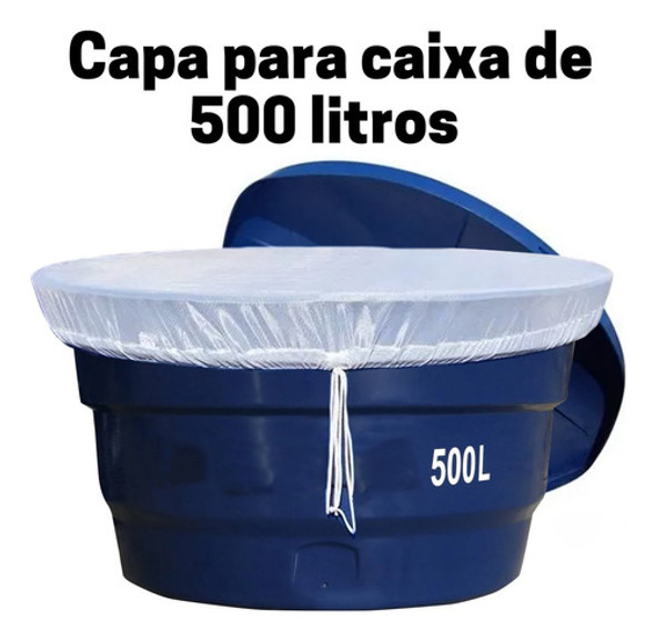 Capa Para Caixa D'agua 500 Litros Redonda Envio Em 24h Casa 1