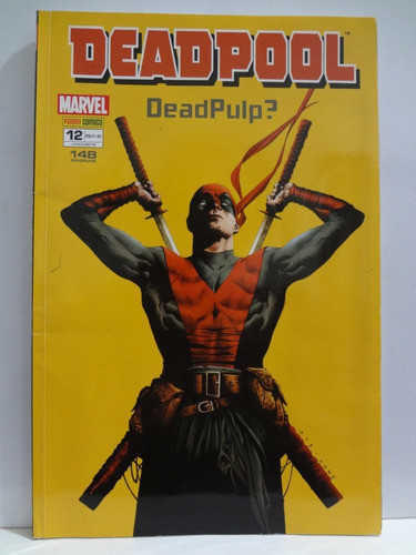 Gibis Hqs Deadpool Nº 12 Deadpulp ? 2ª Série  Mike Benson 0