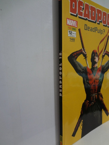 Gibis Hqs Deadpool Nº 12 Deadpulp ? 2ª Série  Mike Benson 1