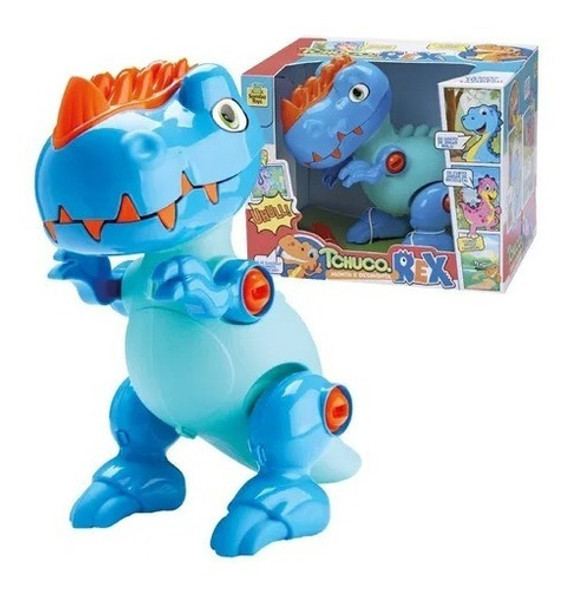 Dinossauro Infantil Monta E Desmonta Tchuco Rex Brinquedo 1