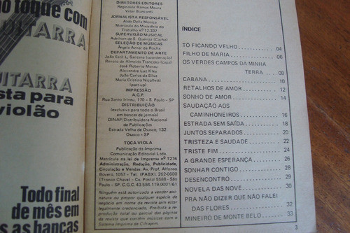 Revista Imprima Toca Viola 1 / Sergio Reis Chitaozinho Reny 1