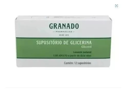 Supositório De Glicerina Granado Kit (2x12=24 Supositórios) 0