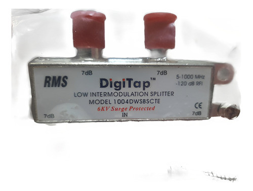 Derivador Splitter Digitap Ghs-4 Hd/tda/tv 0