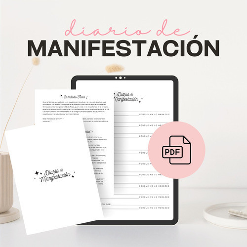 Diario De Manifestación Método Tesla Pdf Imprimible 1