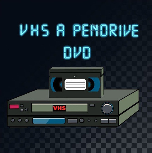 Digitalización De Vhs A Pendrive Dvd 0