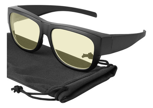 Yogo Vision Se Ajustan Sobre Lentes De Bloqueo De Luz Azul Y 0