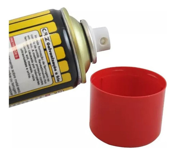 Crz Galvanização A Frio Spray 300ml  Com 2 Unid Da Tapmatic 1