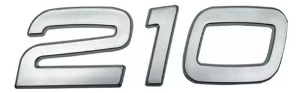 Emblema Lateral 210 Plastico Para Volvo 210 Vm 23 2004 Ate 2 1