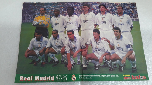 Pósters Real Madrid Retro Lote De 3 Láminas. Se Vende Lote C 1