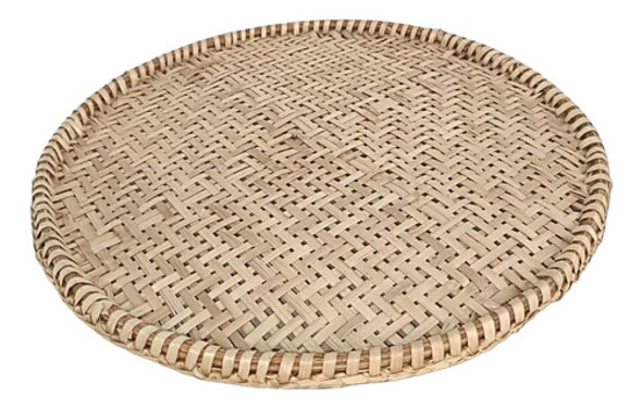 Peneira Reta De Palha Artesanal - 1 Unidade - Monte Seu Kit 0