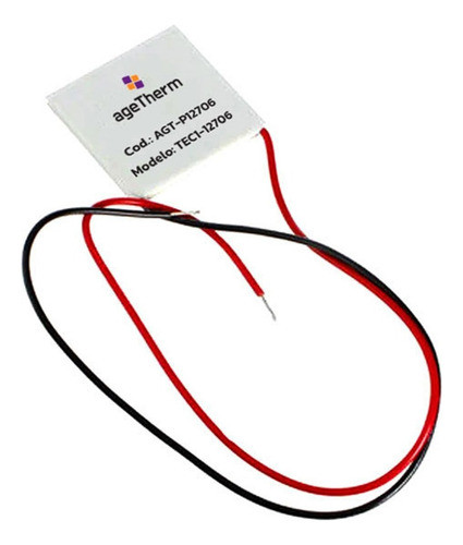 Placa Pastilha Termoelétrica Peltier Tec1-12706 0