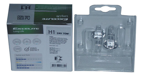 Lampada H1 24v 70w Filamento Reforcado Linha... 0