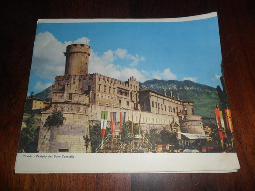 Lamina 20 X 24 Cm Trento Castello Buon Consiglio 0