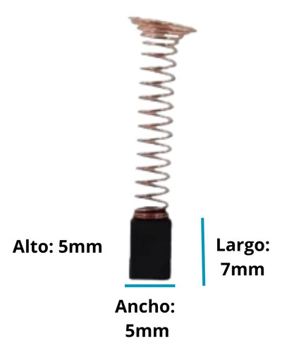 Juego De Carbones Xse179 Idem 2615298790 Bosch 1