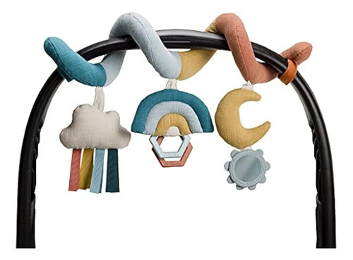 Itzy Ritzy Spiral Car Seat Activity Toy, Rainbow 0