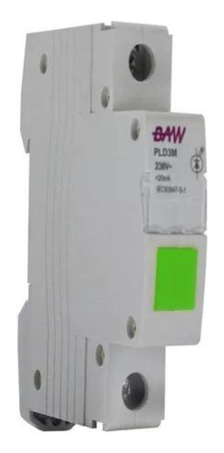 Ojo De Buey Led Riel Din Digital 220v Alterna Baw Pld3m 0