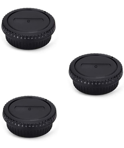 Juego De Tapas De Lente Jjc Para Canon T7 Y Mas 3-pack 0