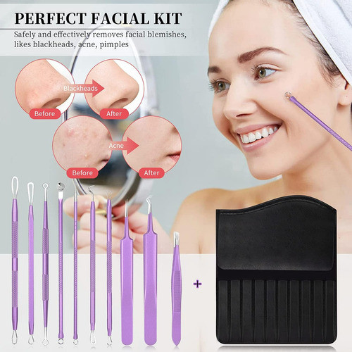 Kit Profesional De Pinzas De Puntos Negros Teletiendauy 1