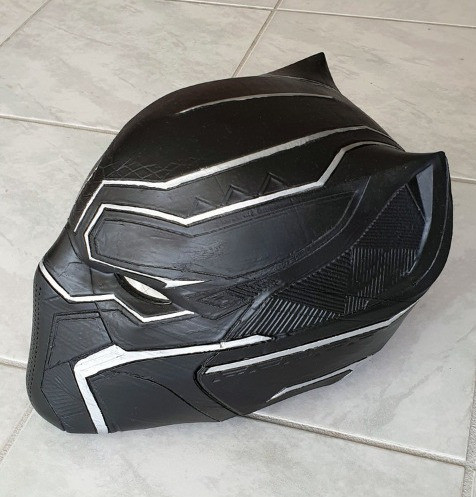 Casco Pantera Negra Cosplay 1