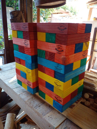 Yenga Gigante 90 Cm - De Colores 1