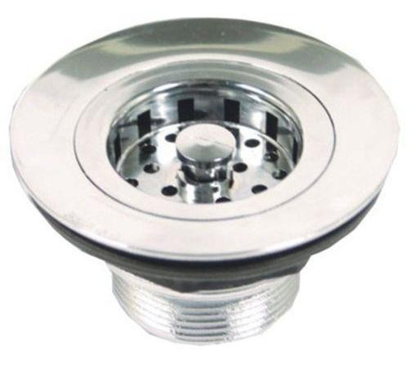 Valvula Para Pia Americana Material Plastico Abs Cromado 0