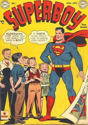 Superboy 1 A 10 - 1949 - Formato Jpg - Dc Comics 0