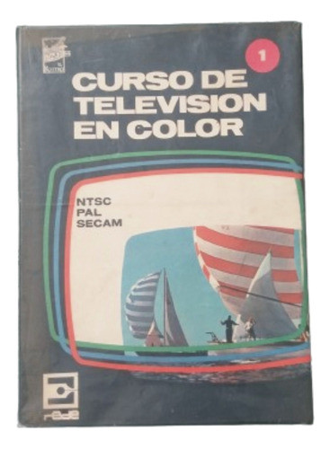 Antiguedad Coleccion Libros Electronica  Television Color 0