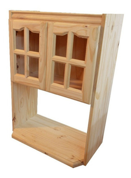 Alacena Portamicroonda De Pino 0 Alacena Portamicroonda De Pino 0