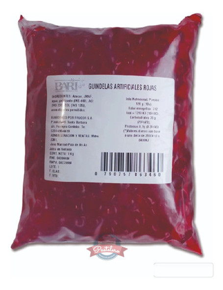 Guindelas Rojas Artificiales X1kg Barí 0