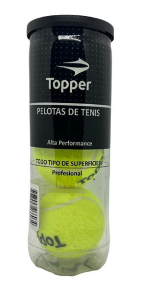 Tubo De Pelotas Tenis X 3 - Topper 0