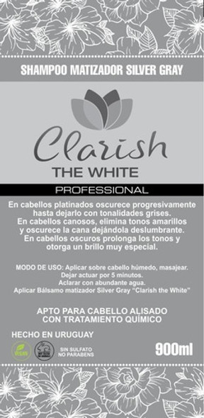 Shampoo Y Acondicionador Kit Matizador Silver Gray 900 Ml 1